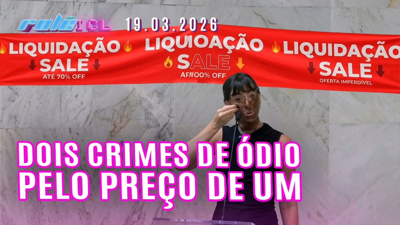 ONÇA DE BAURU, EXPOSED NO MICROFONE E TRUMP DISTRIBUI SAPATÃO - ROLÊ ICL - 19/03/26
