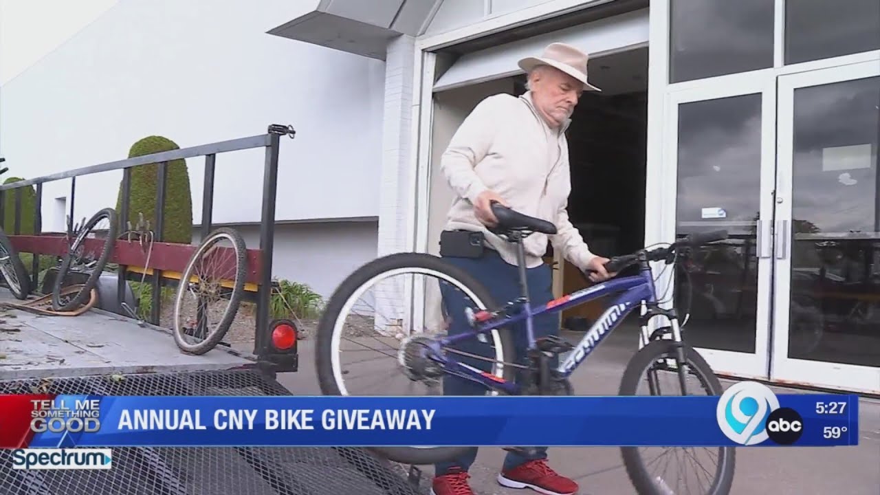 Annual CNY bike giveaway