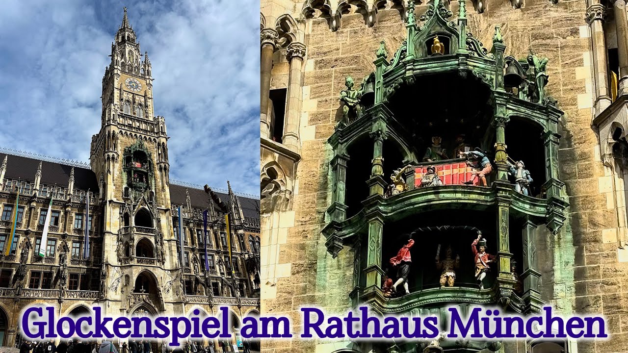 Munich's New Town Hall Glockenspiel 🔔 MUST SEE in Munich, Germany 🇩🇪