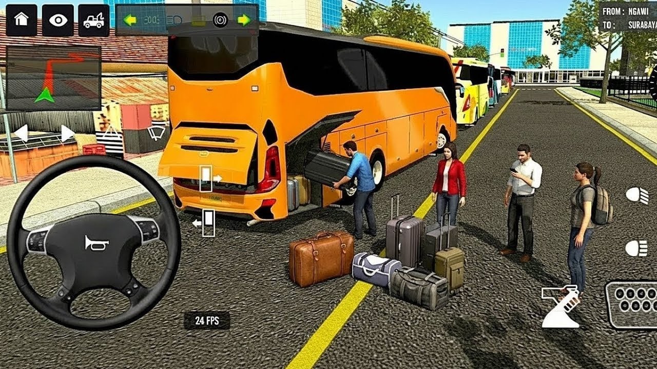 Euro coach bus simulator_2026 gal new coach bus driving part- 24 Android gameplay
