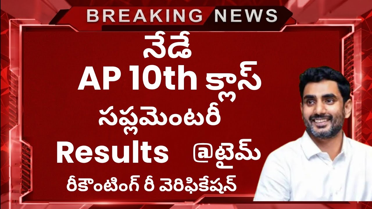 AP SSC 2026 Supplementary Results | AP 10th Class 2026 Supply Results @SivaThoughts