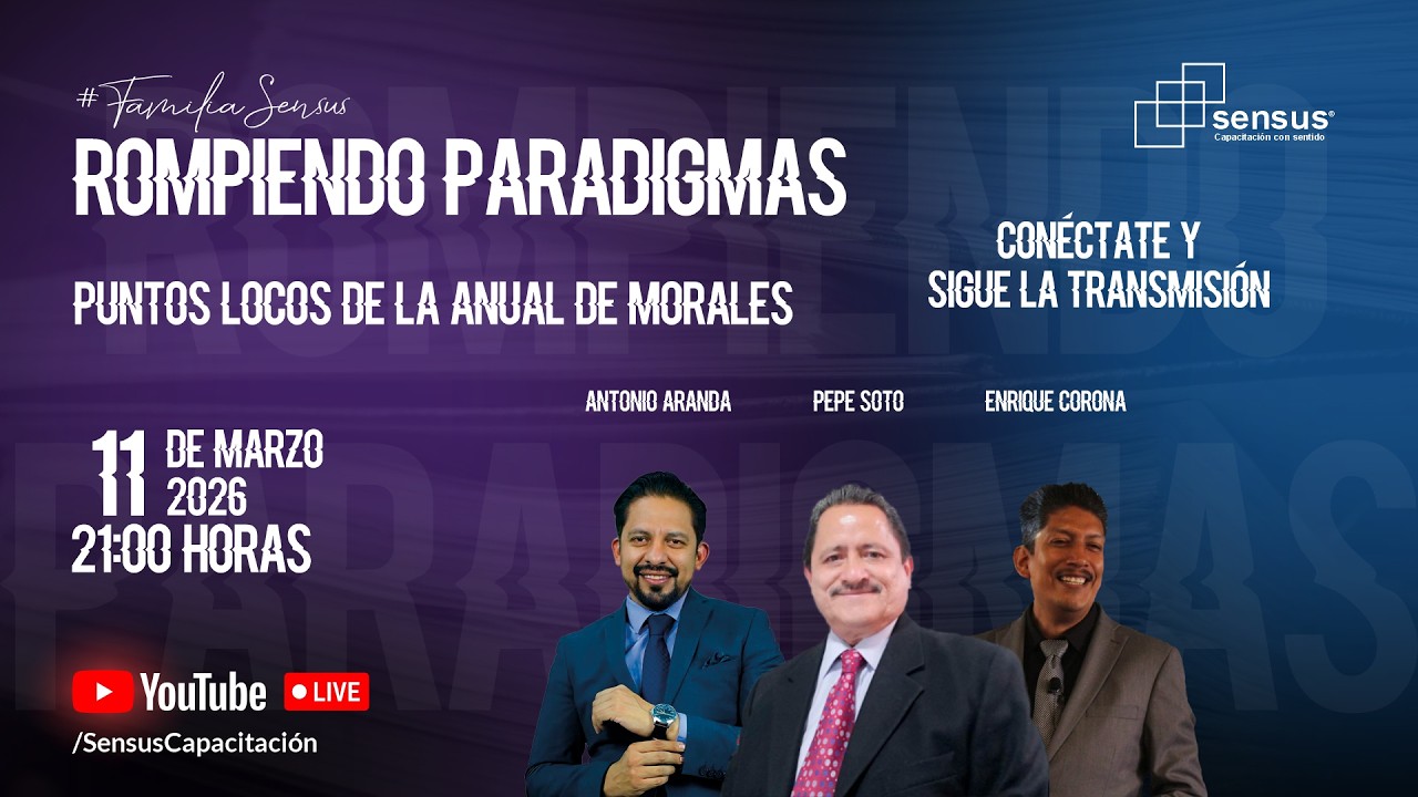 Rompiendo Paradigmas: Puntos locos de la anual de morales