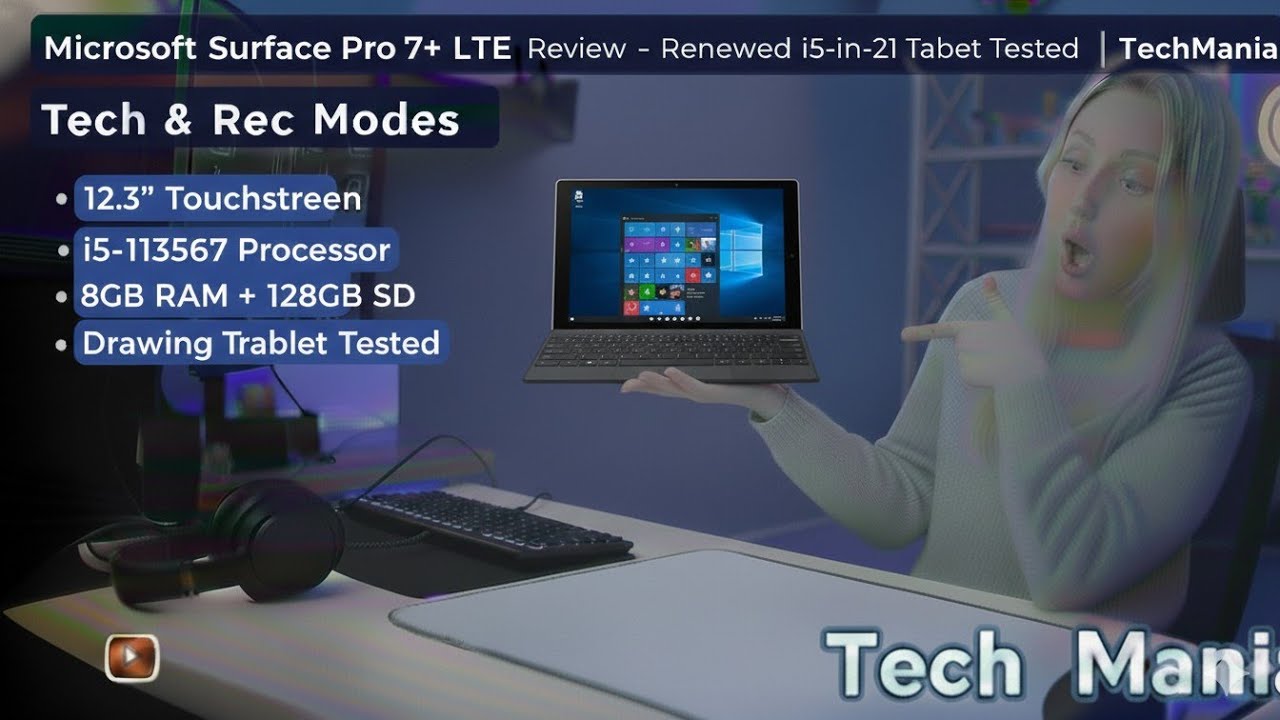 Microsoft Surface Pro 7+ LTE Review – Renewed i5 2-in-1 Tablet Tested