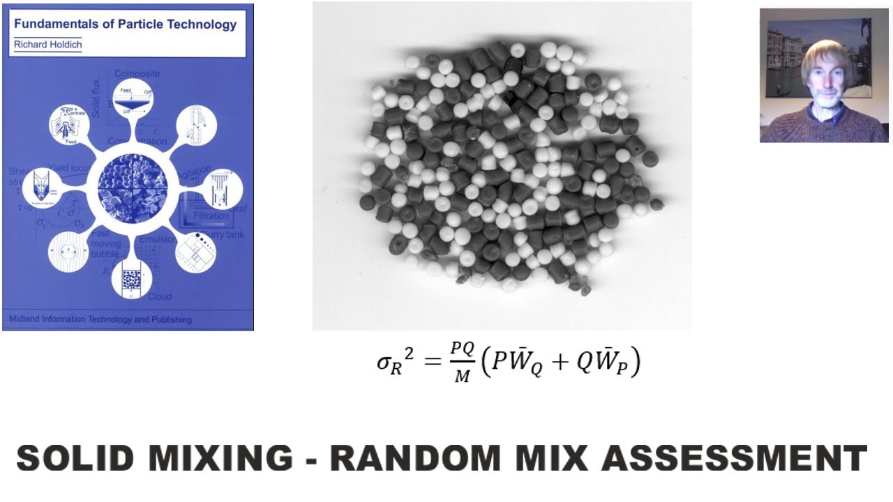solid mixing   assessment of mixture quality; FPT Ch12 Q2 Pt1