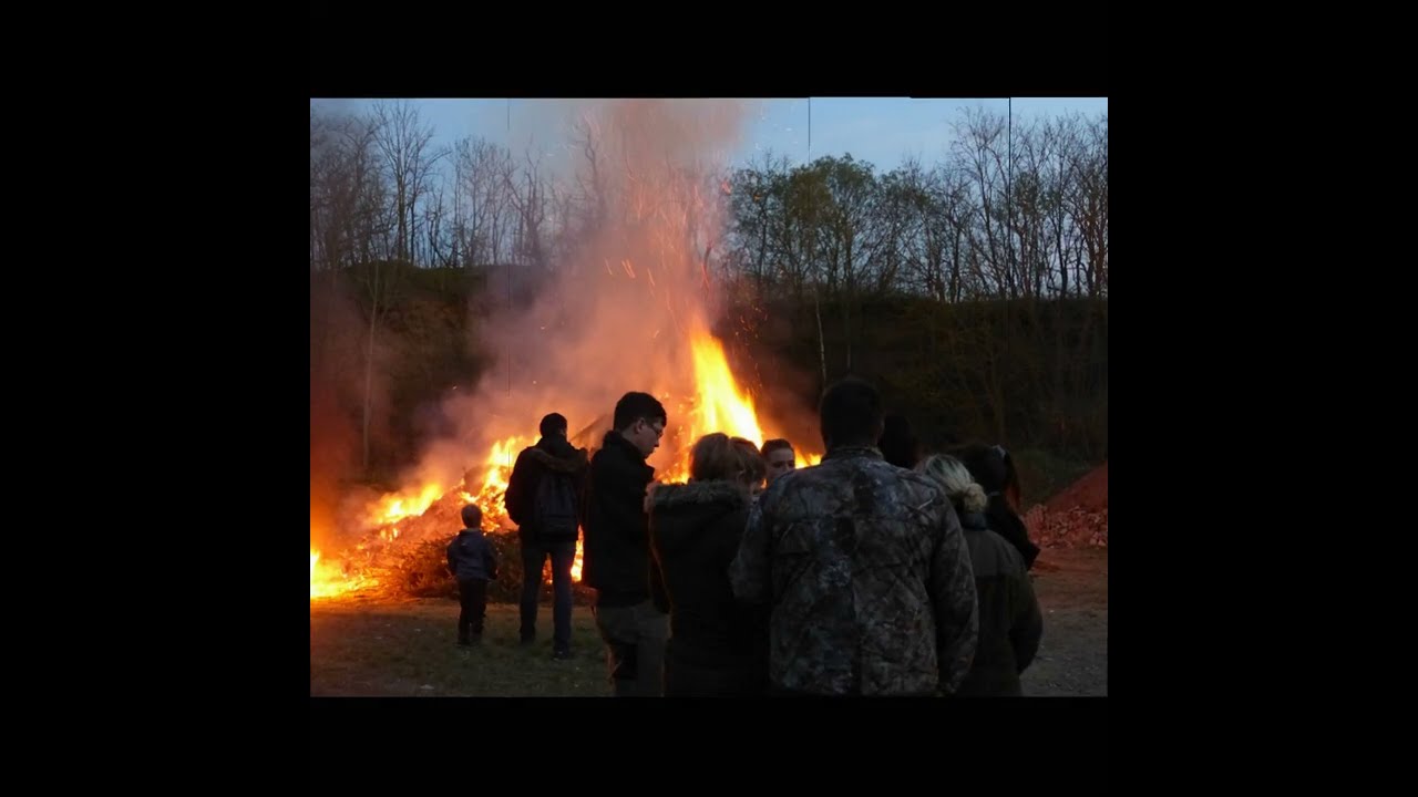 Welbsleben: Osterfeuer 2022