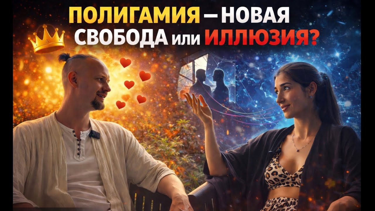 Полигамия - зрелость или бегство от настоящей близости?