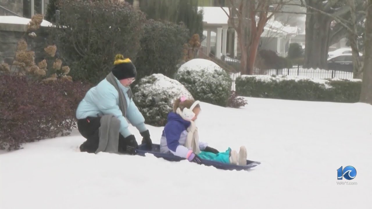 Winter weather in Norfolk