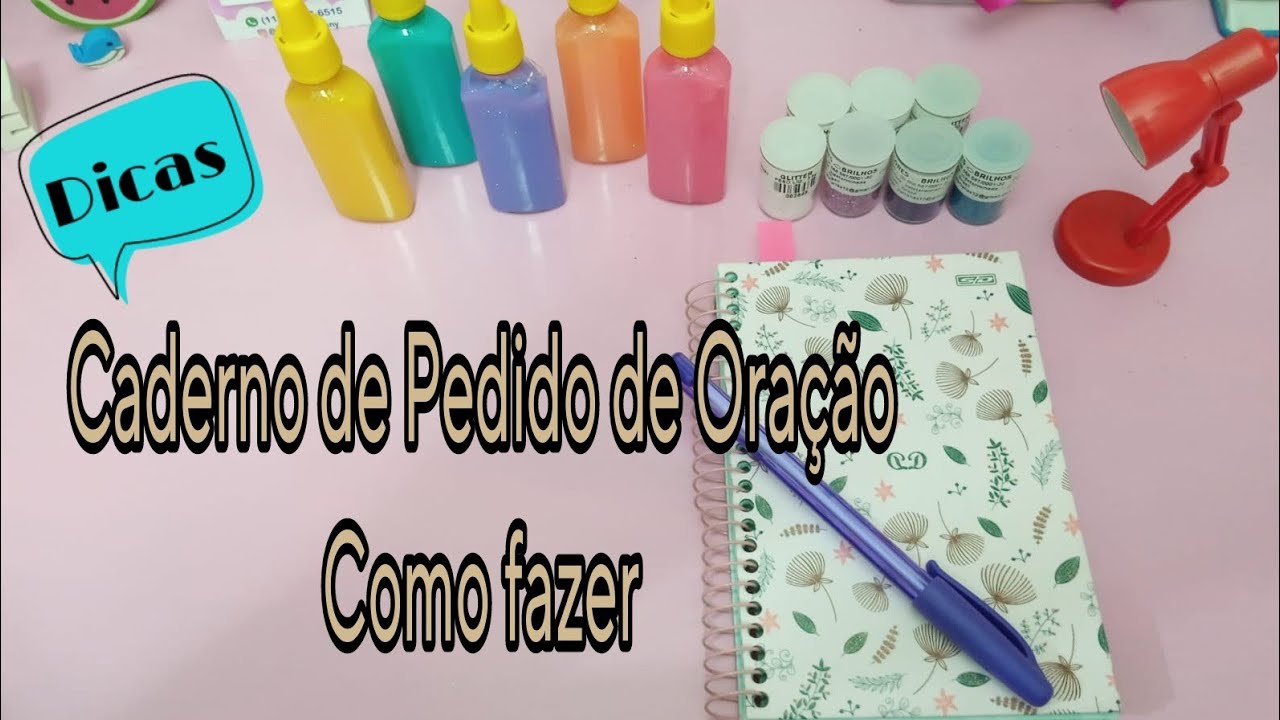 CADERNO PEDIDOS DE ORAÇÃO | COMO EU ORO | TUTORIAL