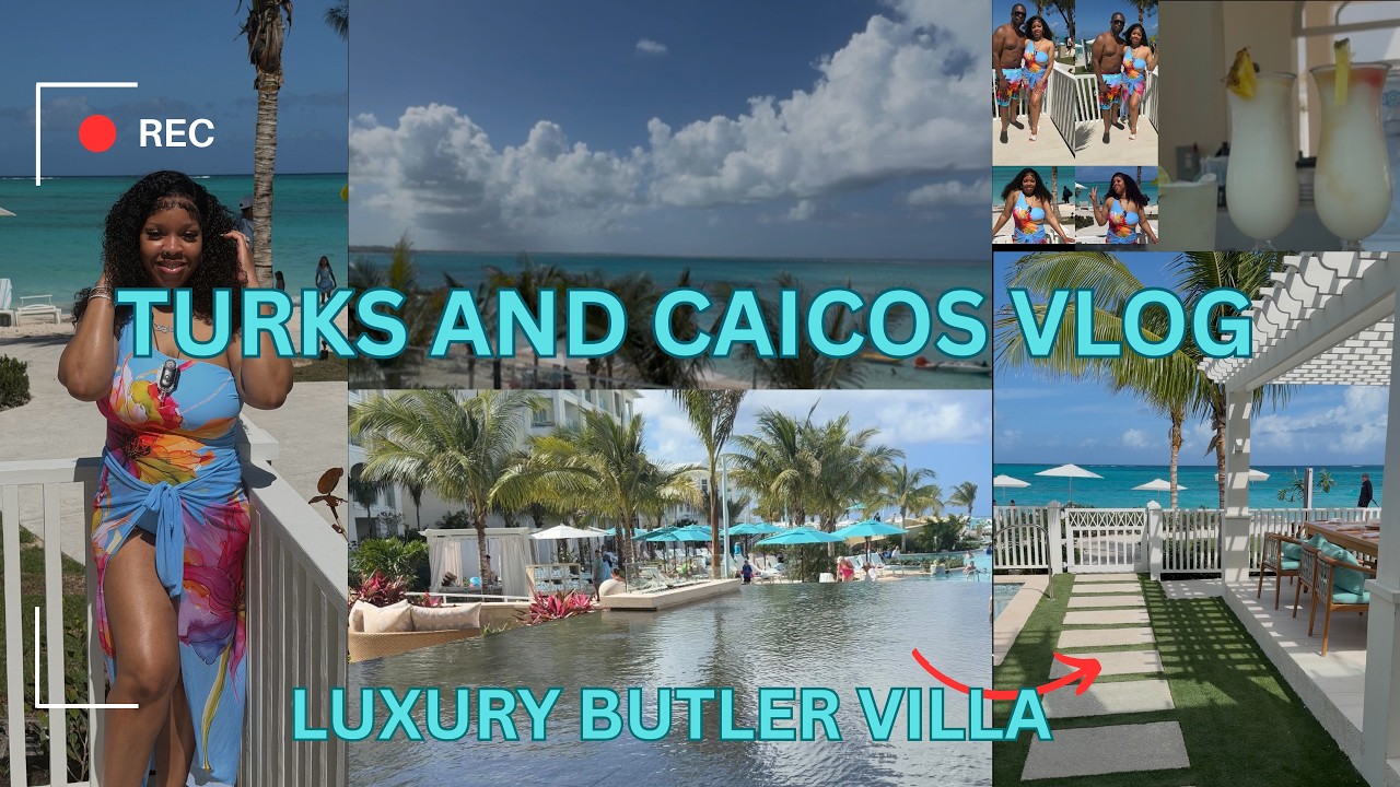 Видеоблог о Теркс и Кайкос 🌴 | Отдых в новой вилле CrystalSky Butler Villa на Beaches Turks & Cai...