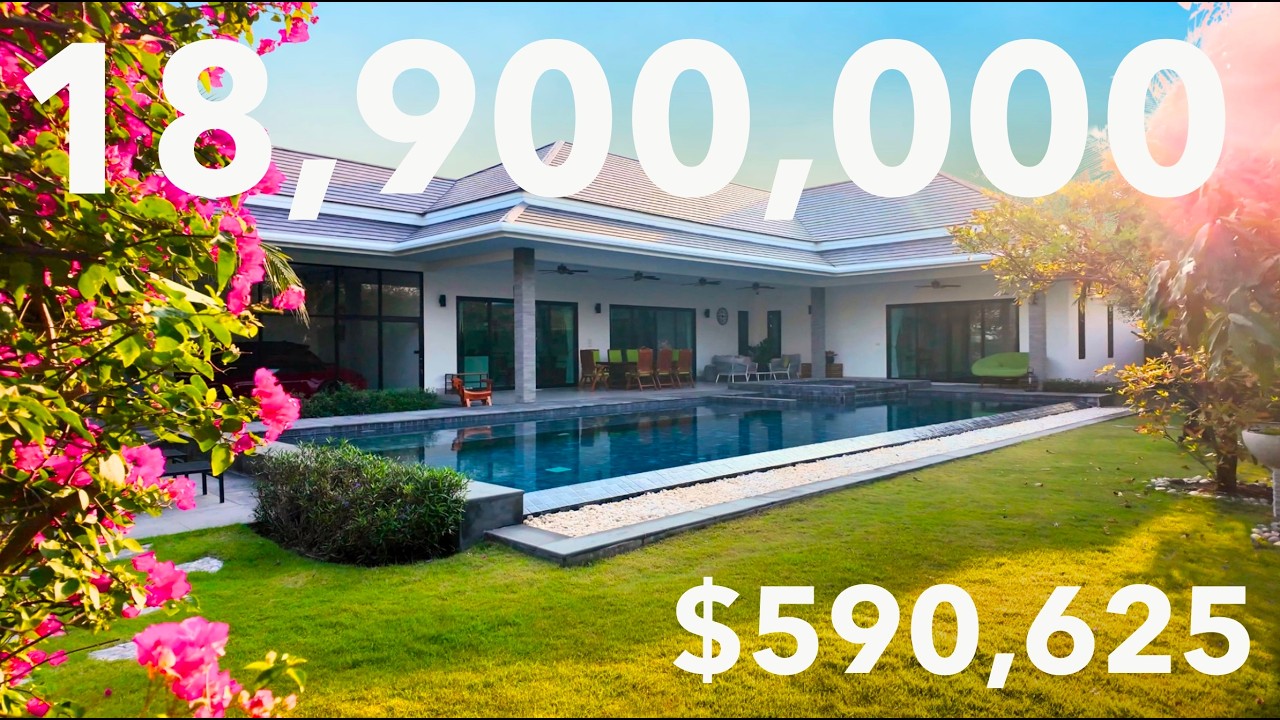 Luxury 4 Bedrooms Pool Villa For Sale At The Clouds Hua Hin – Cha-Am