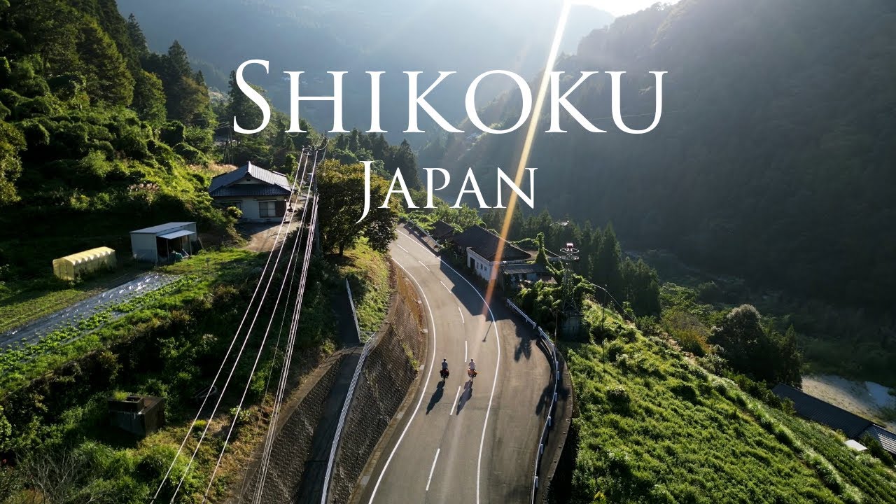 Cycling Japan&rsquo;s Most Majestic Island, by Drone