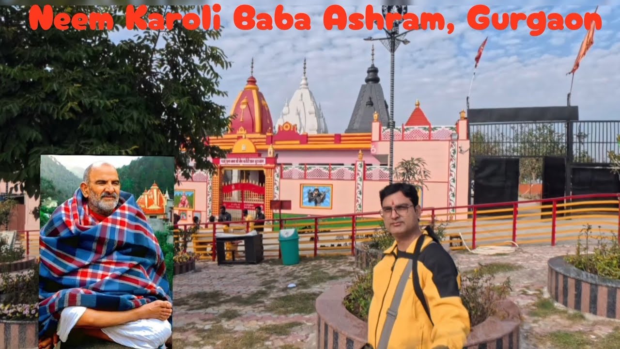 Hidden Spiritual Place in Gurgaon | Neem Karoli Baba Ashram temples 🛕 #neemkaroli #trending