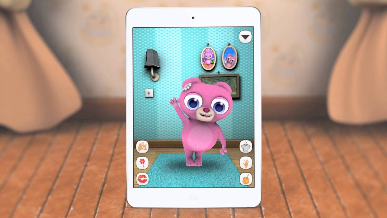 Talking Baby Bear – My Plush Teddy Game for Toddlers and Kids
