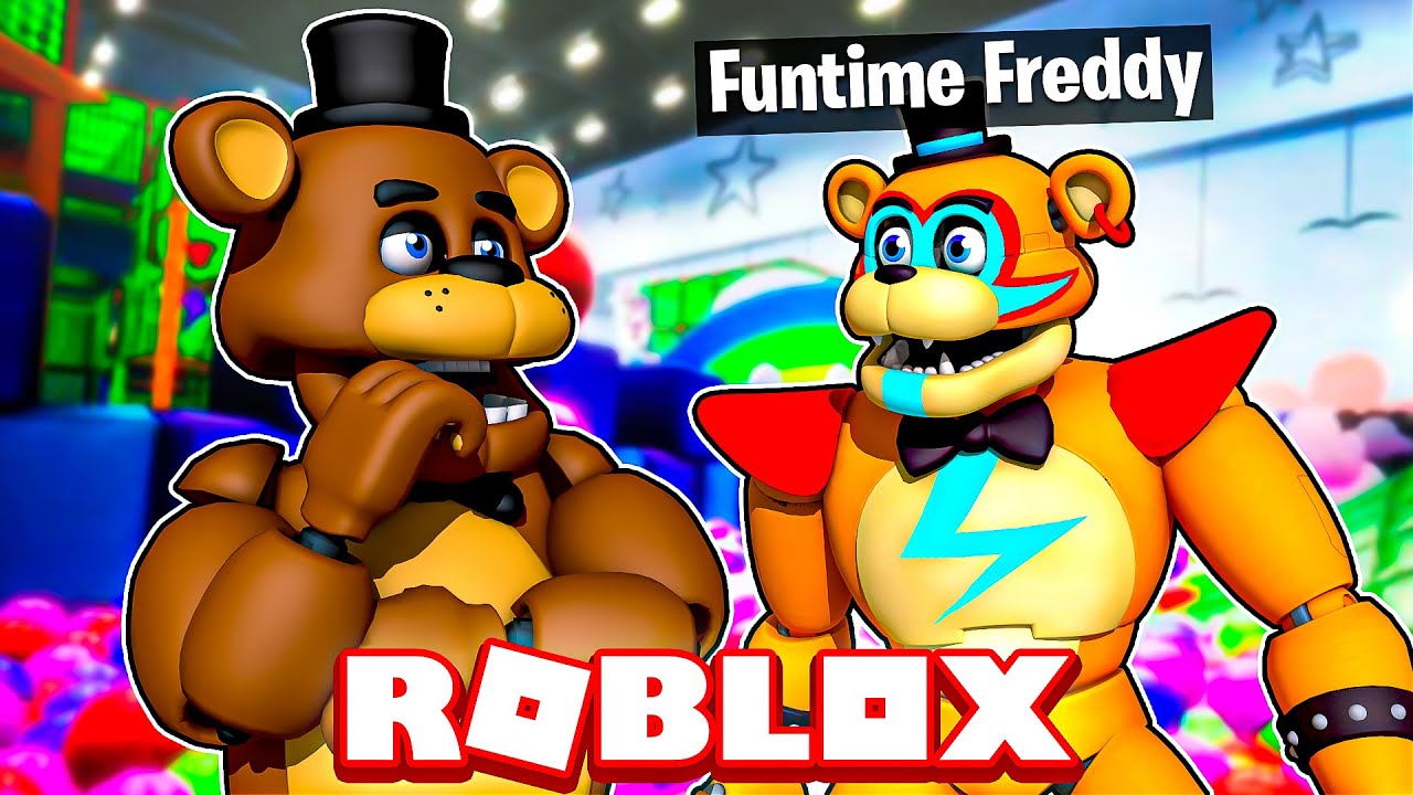 Funtime Freddy TRANSFORMS into GLAMROCK FREDDY in ROBLOX Freddy and Funtime Freddy Show