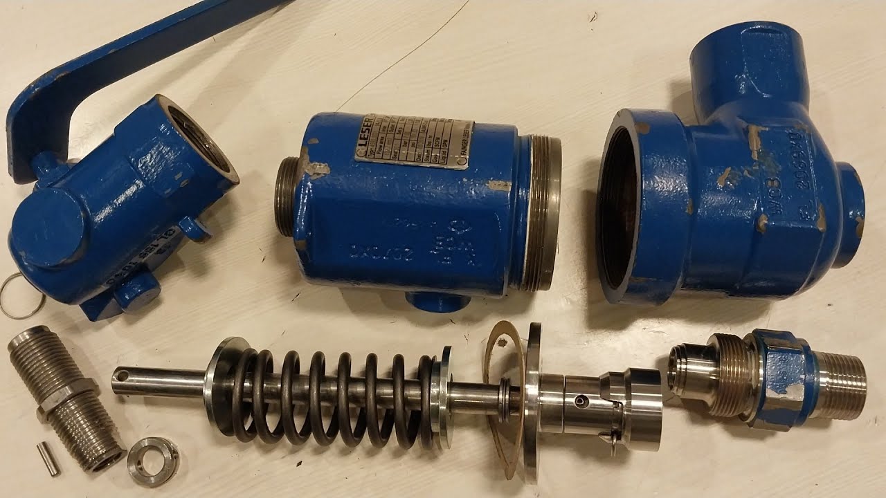 Piping Engineering : Safety valve internals & reaction force