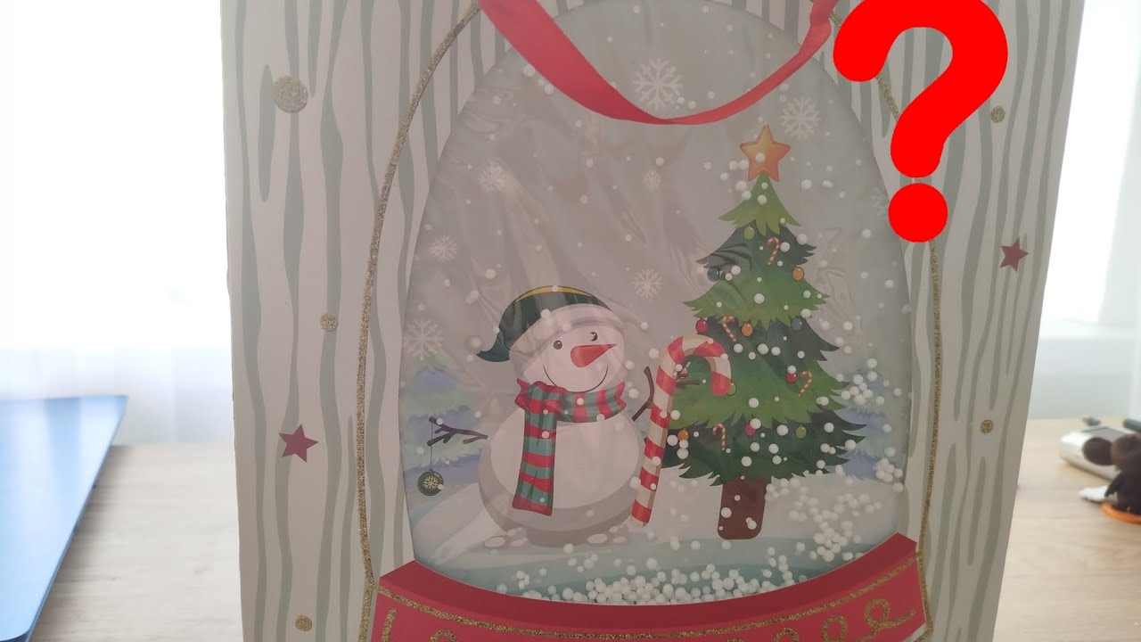 Супер Распаковка Сумка с Сюрпризом со Снеговиком