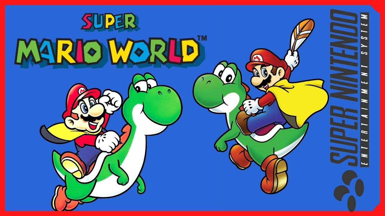 Super Mario World Snes Longplay - No Damage, 100%, All Secret Exits, Silver and Golden Yoshi