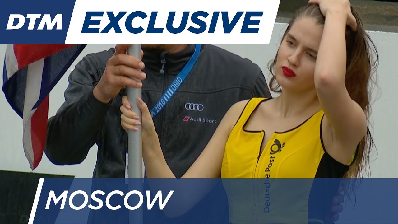 Grid Girls: Rain or Shine - DTM Moscow 2016