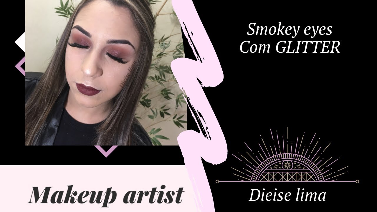 Smokey eyes glitterinado ✨
