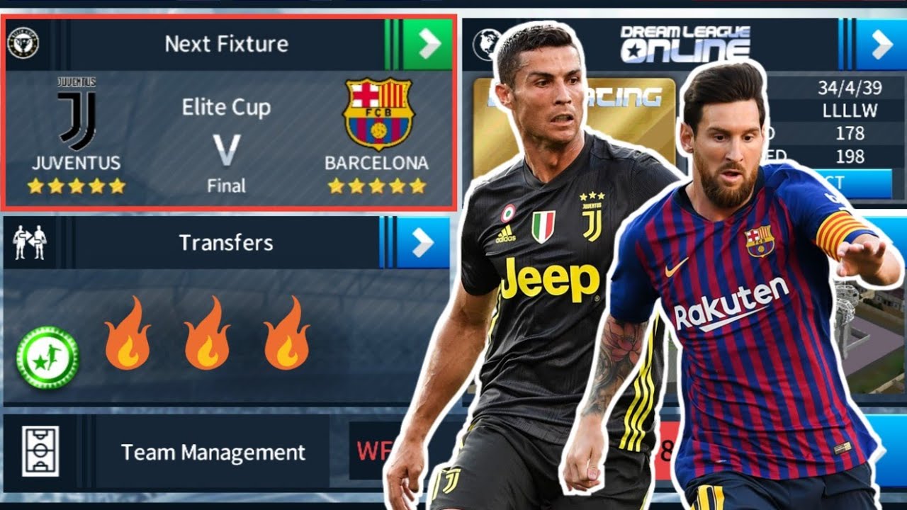 Barcelona vs Juventus | Dream League Soccer 2018 Gameplay
