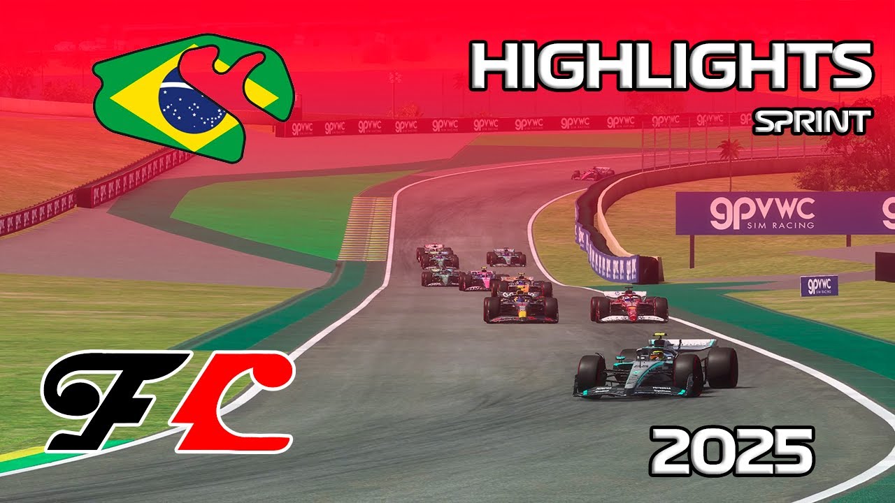 Highlights - Sprint Brasil F1Champs 2025
