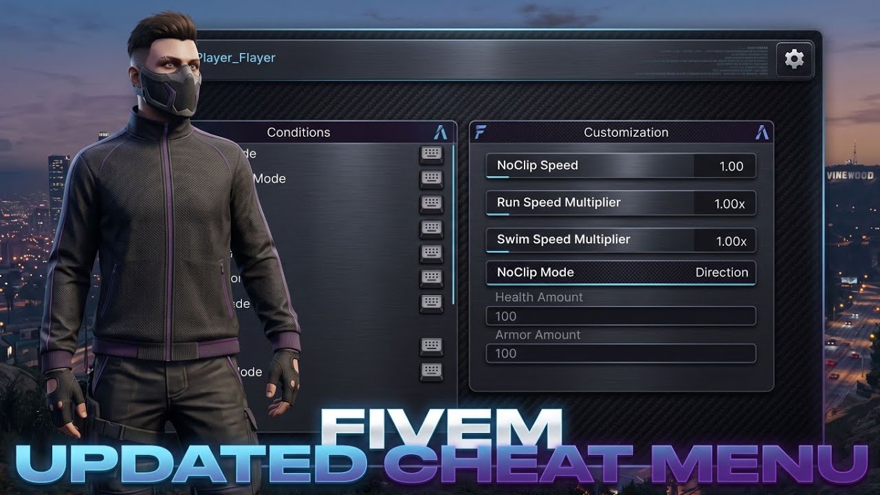 TOP FiveM Cheat 2026 / Skeleton ESP + Vehicle Spawn + No Spread / No Ban Free PC