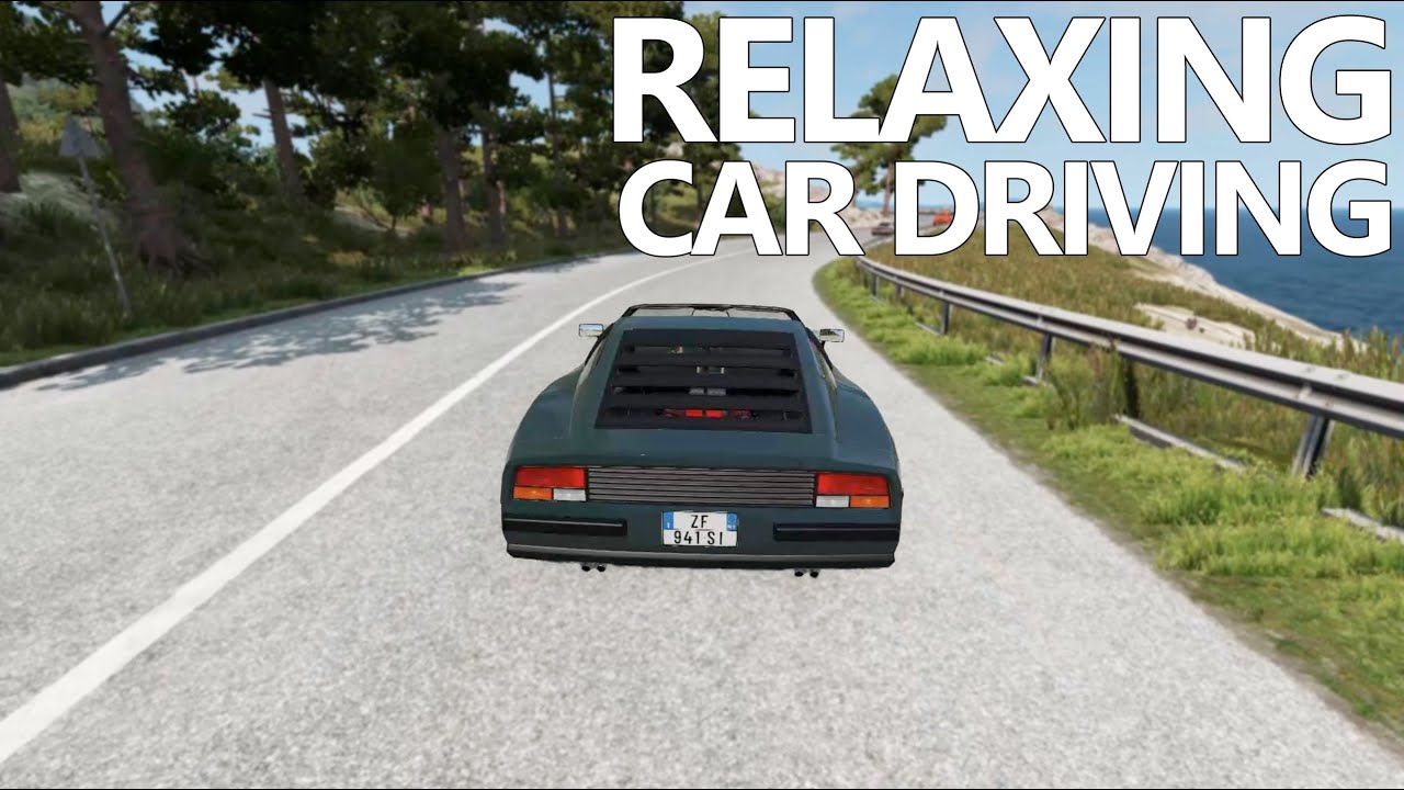 BeamNG Drive - Relaxing Car Driving