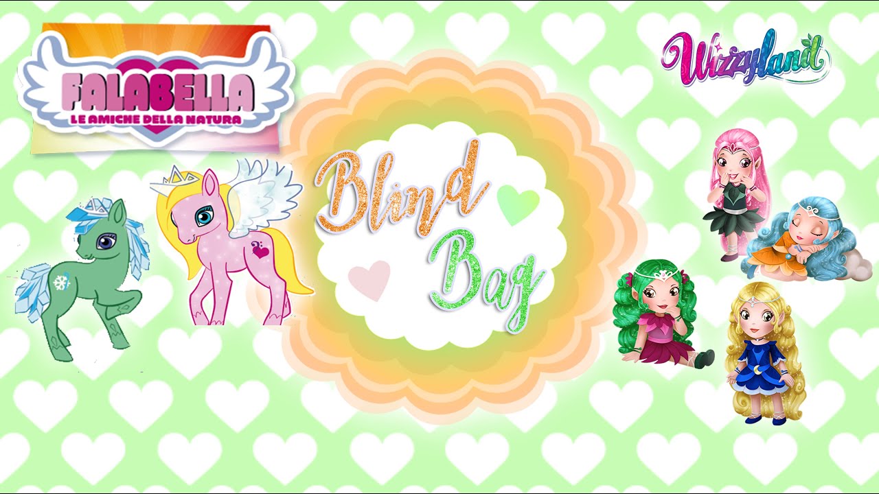 Blind Bag #14: Wizzyland elfe del bosco, Falabella pony della natura