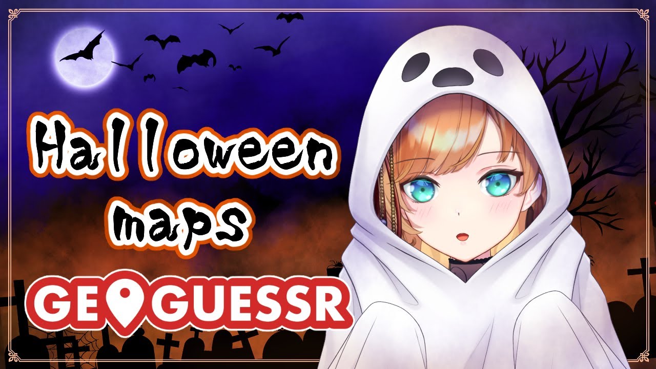 【GEOGUESSR】ホラー注意！！ジオゲのハロウィンマップが怖すぎるかも&hellip;🎃💀 Halloween spooky maps&hellip;！【Vtuber 雨風ノナリィ Amakaze Nonallie】