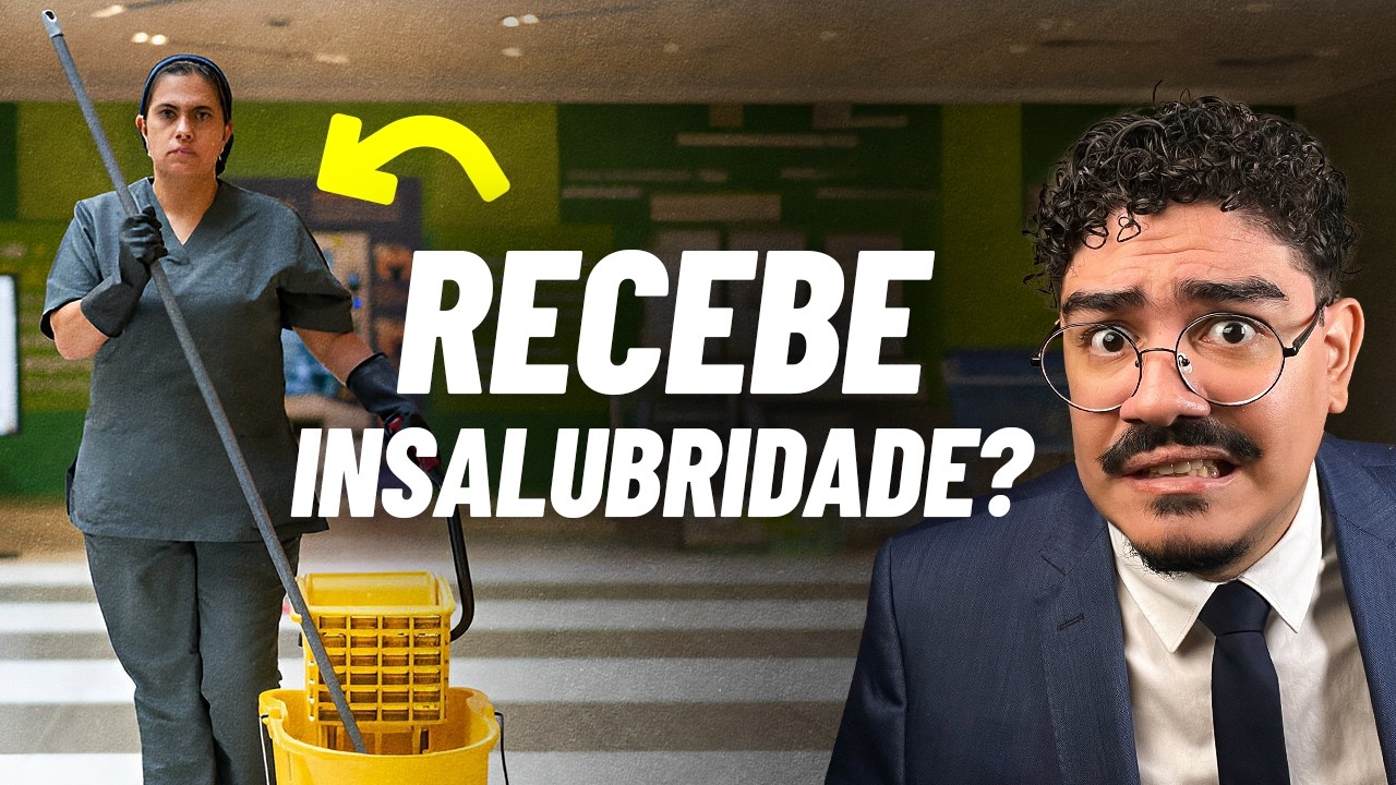 Adicional de Insalubridade para Auxiliar de Serviços Gerais  R$564 a MAIS no SALÁRIO TODO MÊS!