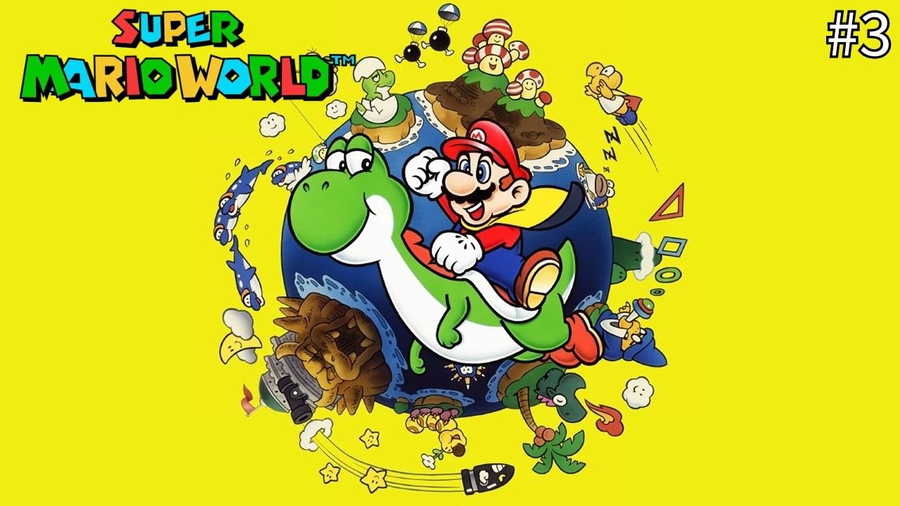 🔴 SUPER MARIO WORLD #3