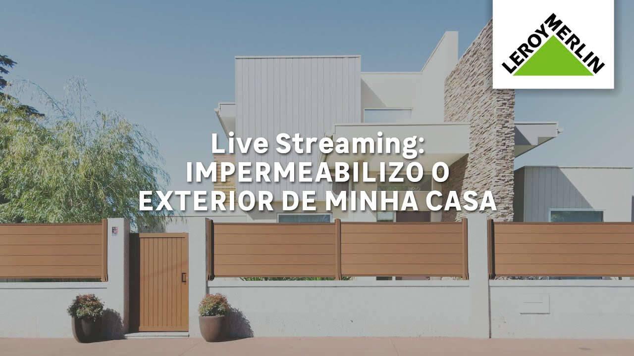 Como impermeabilizar o exterior da casa | LEROY MERLIN