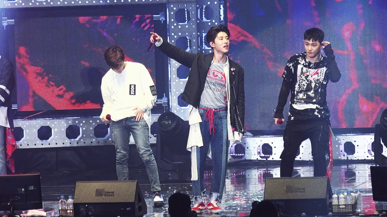 20180609 1PM iKON PRIVATE STAGE KOLORFUL 아이콘 팬미팅 B.I (비아이) - MENT + RHYTHM TA REMIX (Rock Ver.)