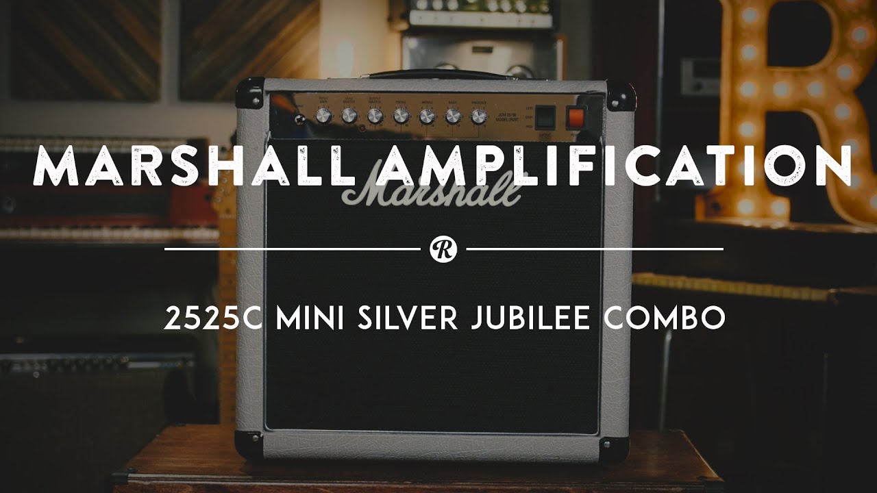 Комбоусилитель Marshall 2525C Mini Silver Jubilee 5/25 Вт | Видеодемонстрация реверберации