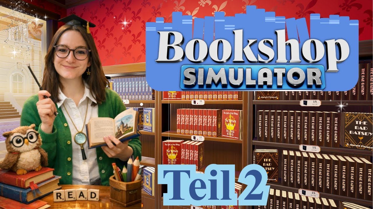Dieses Buch macht uns reich… es heißt HARRY FODDER von BOB BOWLING 😂💸 Bookshop Simulator Teil 2