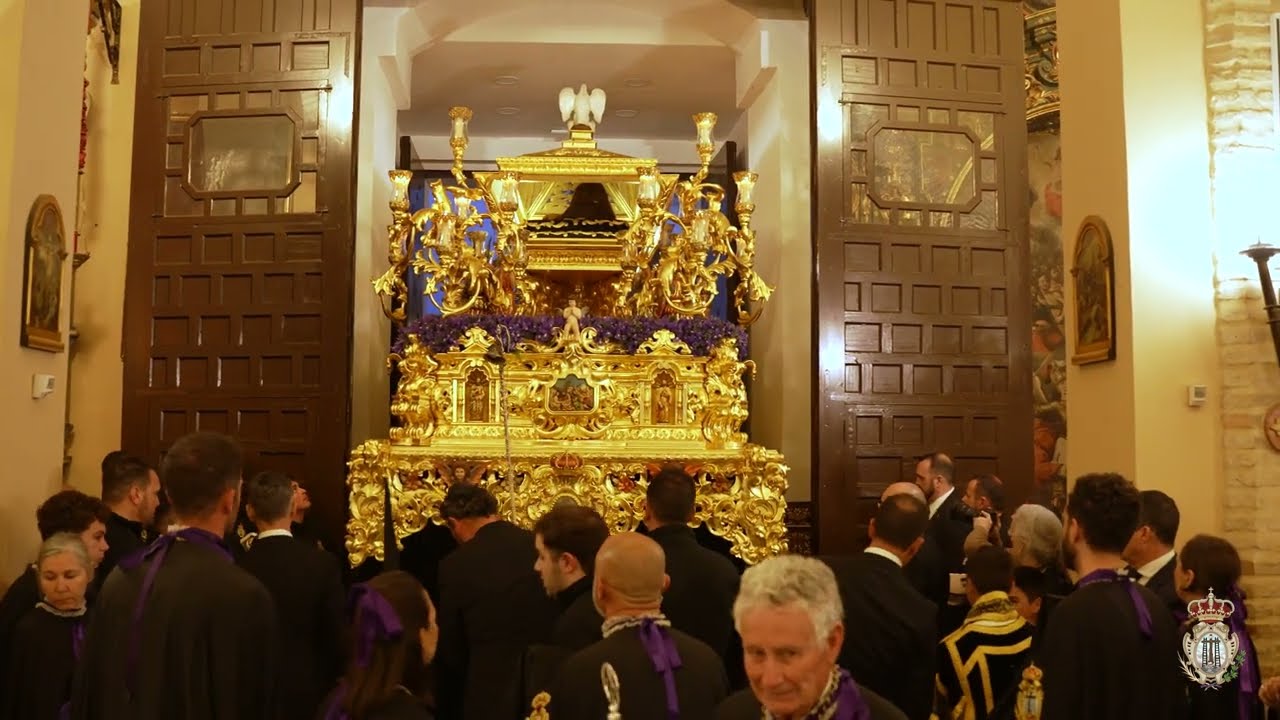 VIERNES SANTO 2025. ENTRADA DEL SANTO ENTIERRO EN LA PARROQUIA