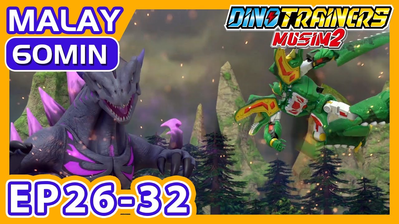 Dino Trainers Musim 2【Eps 26-32】| 1 Hour | Full Episodes | Cartoon for kids | Action | Adventure