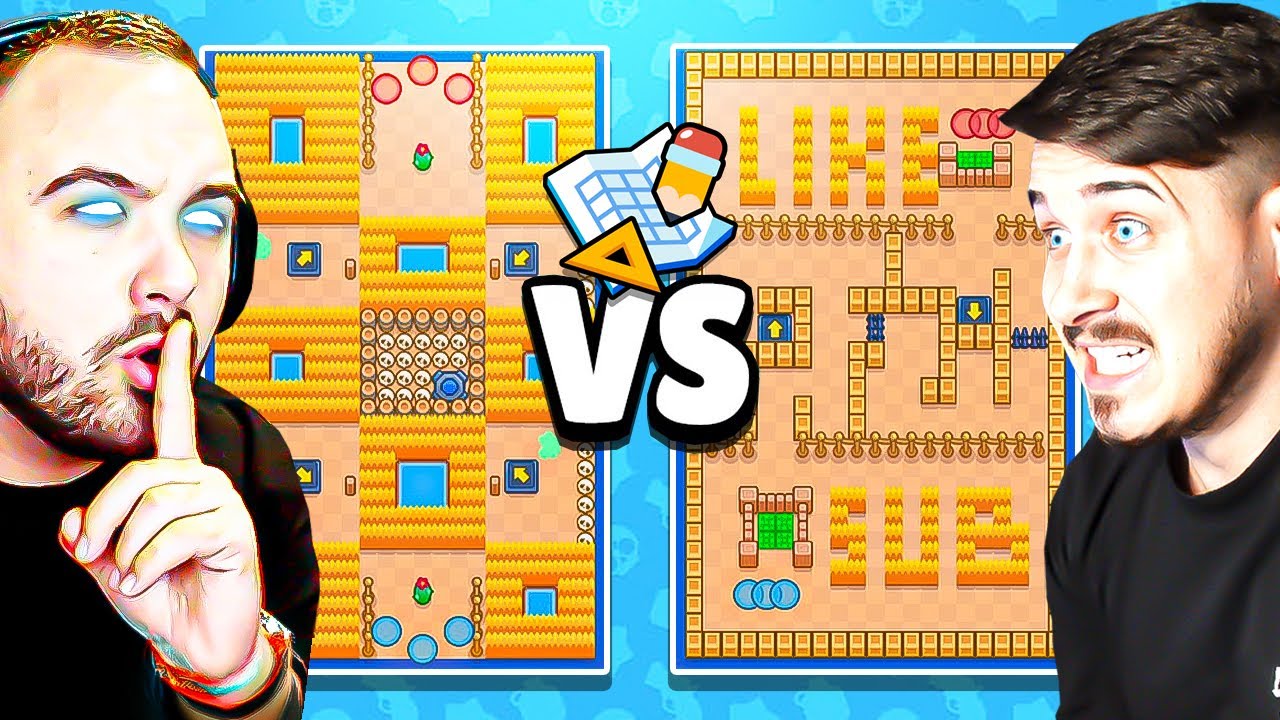 KO ZA 10 MINUTA NAPRAVI BOLJU MAPU U BRAWL STARSU POBJEĐUJE!!