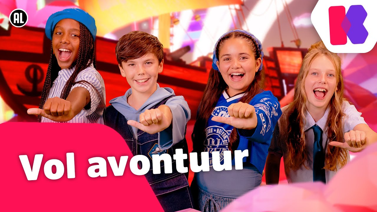 🎵Vol avontuur (officiële Kinderboekenweek videoclip) - Kinderen voor Kinderen