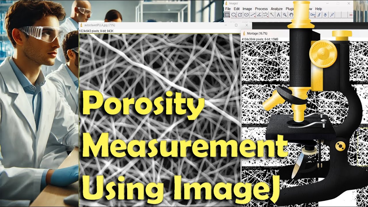 Porosity Percentage Measurement - ImageJ Scaffold Analysis
