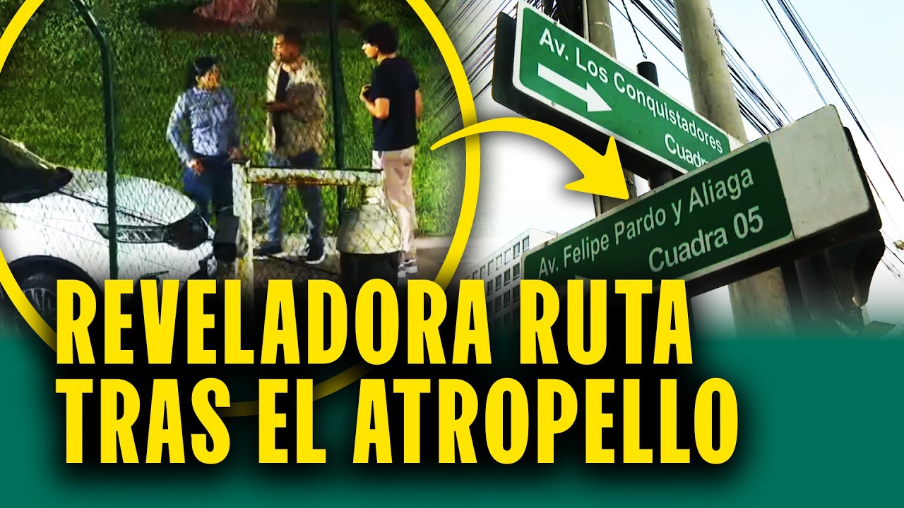 Pasaron a dos cuadras del lugar del atropello: Por aquí fueron Adrián Villar y Marisel Linares