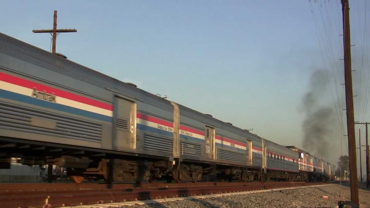 Amtrak 40th Anniversary Museum Train Leaves Southern California