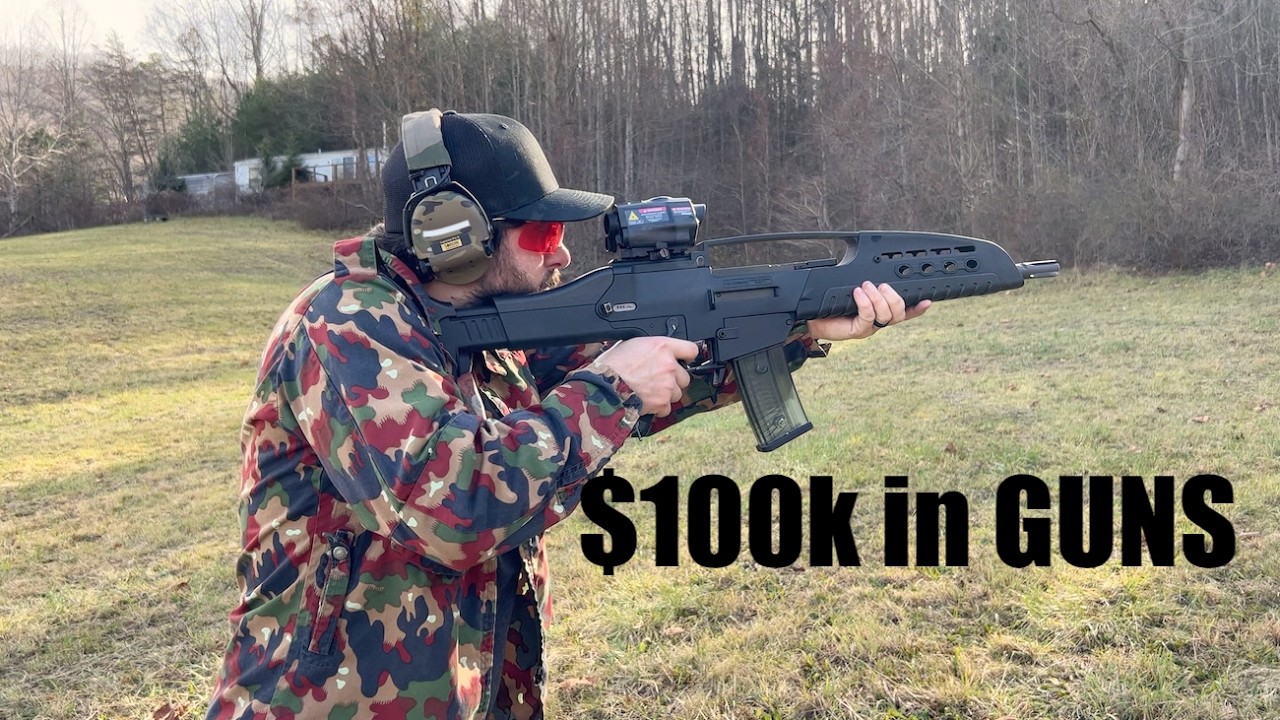 Застрелить 100 тысяч человек из оружия!