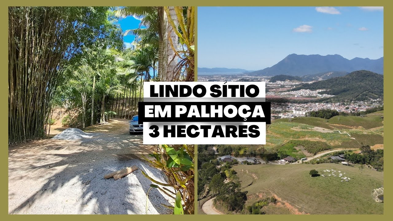 Sítio em Palhoça com Escritura Pública