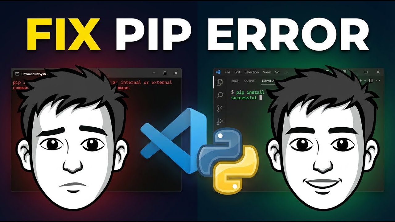 How to Install and Use PIP in VS Code