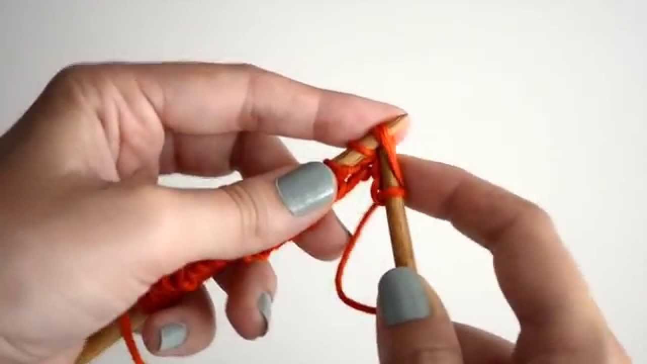 Comment tricoter le point mousse double | WE ARE KNITTERS
