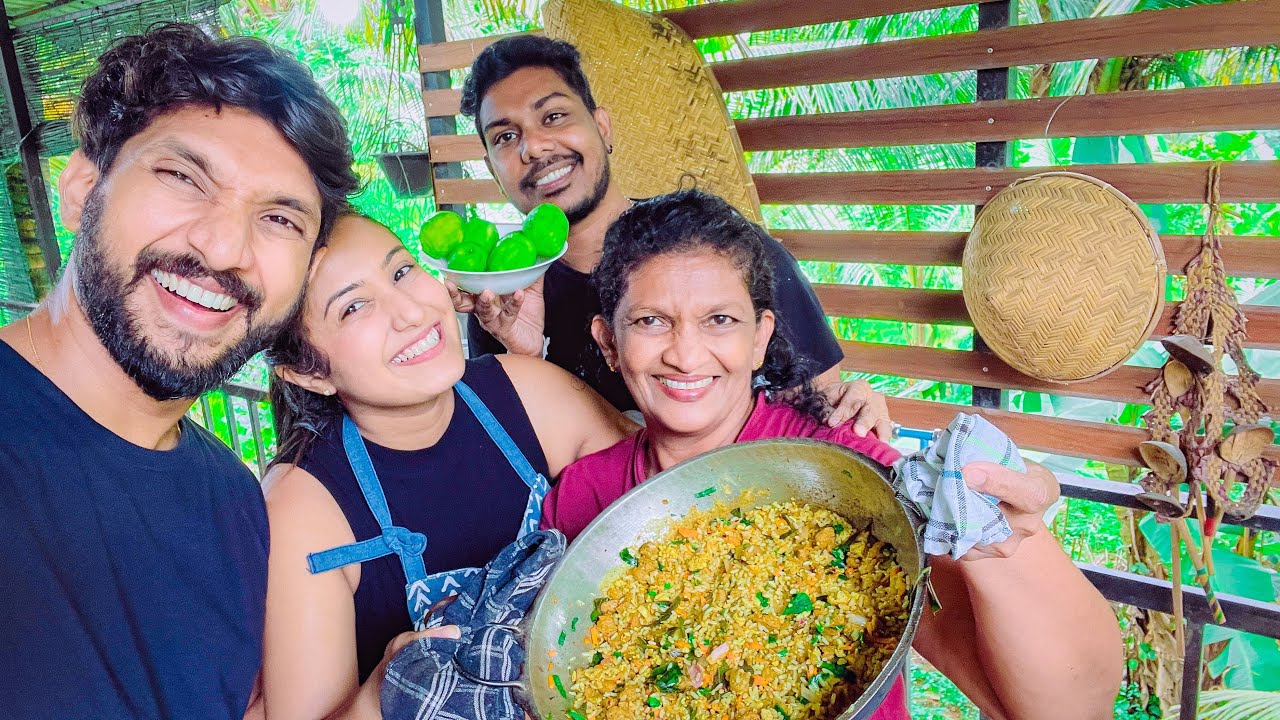 අම්මිත් එක්ක පරන කුස්සියේ දවසක් 😍🤣-Sangeeth Dini Vlogs