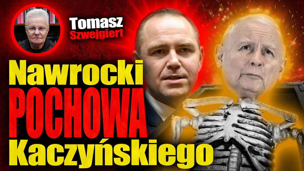 Nawrocki pochowa Kaczyńskiego. Prezes PiS jest bezradny.Wojna w partii, notowania na dnie.Szwejgiert