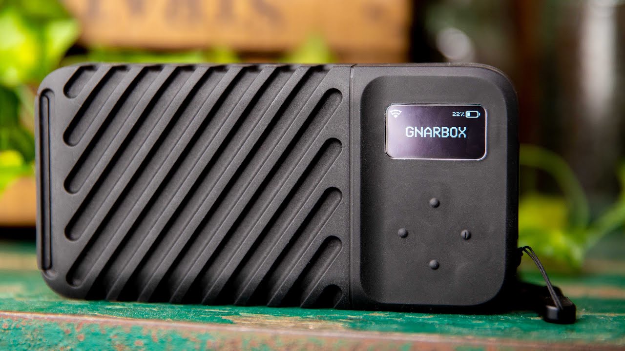 Backup & Transcode on the go | Gnarbox 2.0
