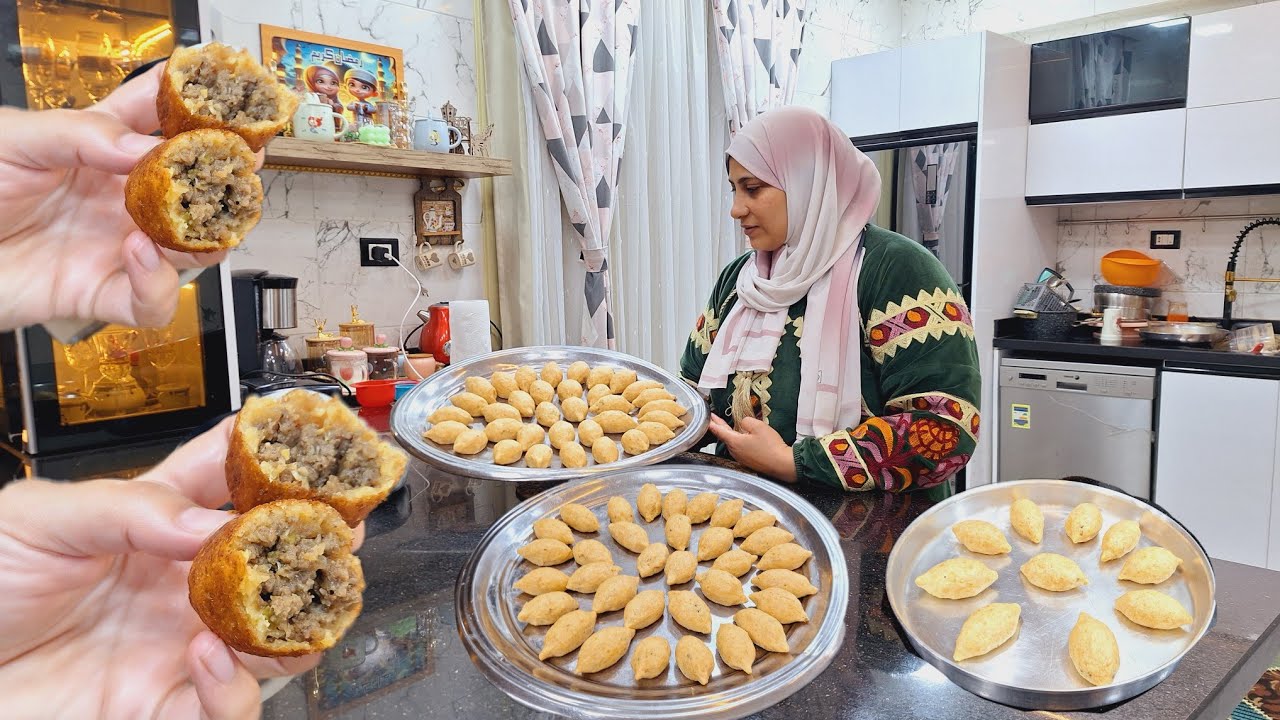 اخيرا خلصت تفريزاتى لرمضان وختامها مسك اجمل طبق مقبلات على سفرتك